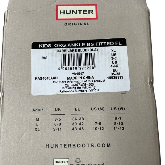Hunter kids fitted boot socks size XL - Picture 8 of 9